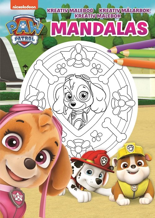 Cover for Malebog: Malebog Nickelodeon Paw Patrol Skye (Hæftet bog) (2019)