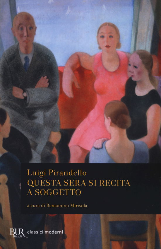 Cover for Luigi Pirandello · Questa Sera Si Recita A Soggetto (Book)