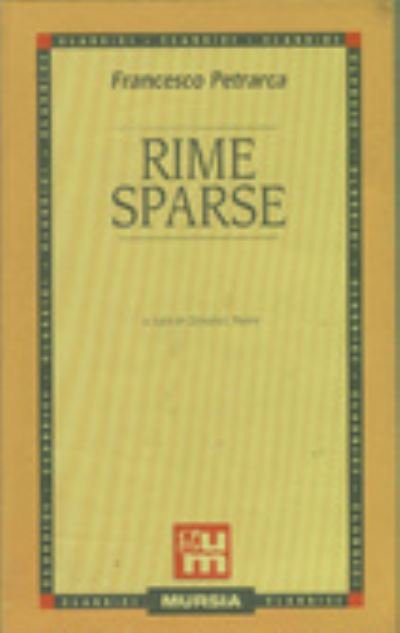 Cover for Francesco Petrarca · Rime Sparse (Taschenbuch) (1996)