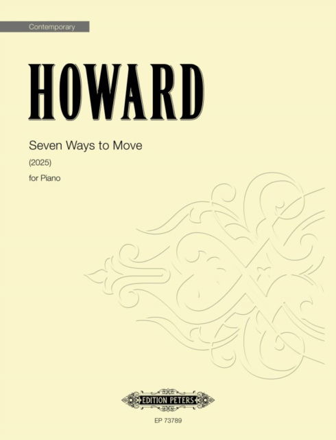 Cover for Seven Ways to Move: for Piano (Partitur) (2025)