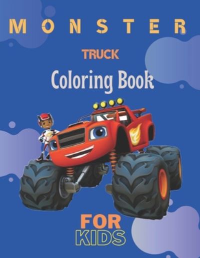 Cover for Karim El Ouaziry · Monster Truck Coloring Book (Paperback Book) (2020)