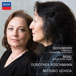 Cover for Uchida / Roschmann · Schumann &amp; Berg Lieder (CD) (2015)