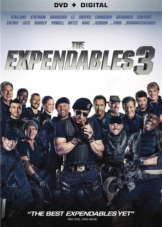 Cover for Expendables 3 (DVD) (2014)