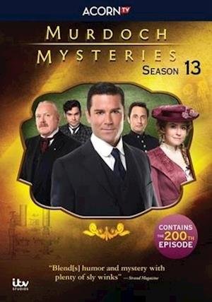 Cover for Murdoch Mysteries Season 13 DVD (DVD) (2020)