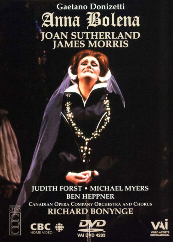 Anna Bolena - Donizetti / Sutherland / Forst / Myers / Bonynge - Film - VAI - 0089948420392 - 13 mars 2001