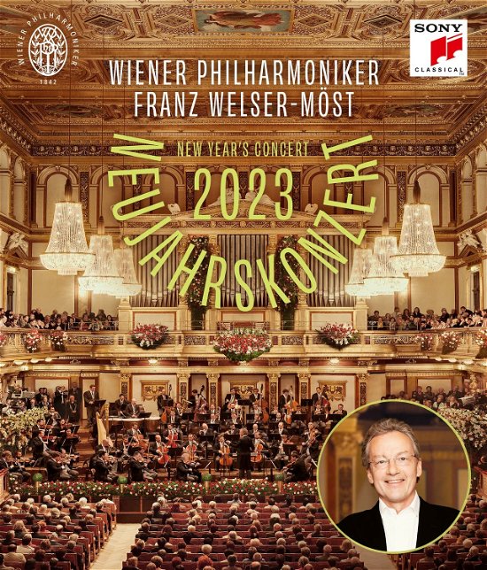 Cover for Welser-Most, Franz &amp; Wien · Neujahrskonzert 2023 / New Year's Concert 2023 (Blu-ray) [Blu-Ray edition] (2023)
