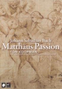 Cover for Amsterdam Baroque or / Koopman · J.S. Bach / Matthaus Passion (DVD) (2008)