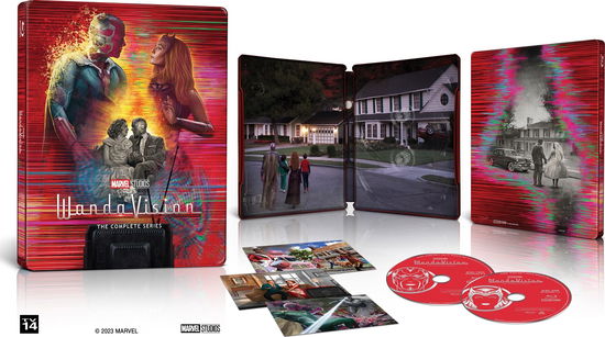 Cover for Wandavision : Season 1 · Wandavision (2021): Season 1 (Blu-ray) [Steelbook edition] (2023)