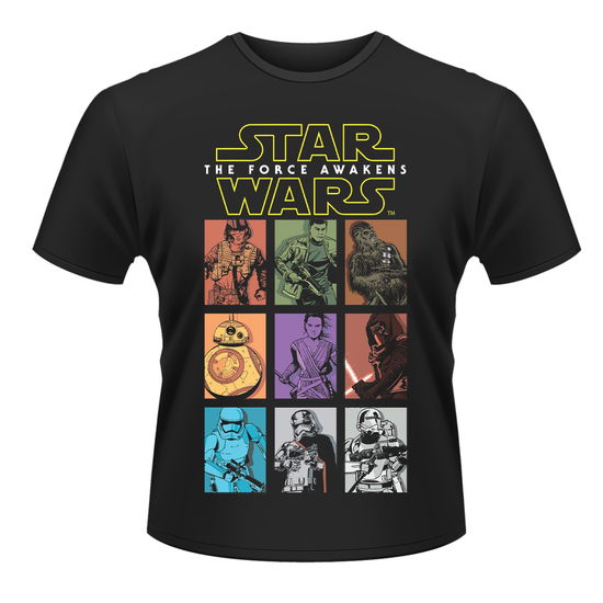 Cover for Star Wars the Force Awakens · Star Wars: The Force Awakens: Character Panels (T-Shirt Unisex Tg. S) (N/A) [size S] (2015)