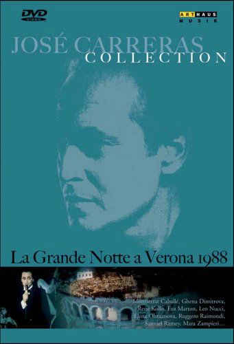 Cover for Jose Carreras · La Grande Notte A Verona (DVD) (2015)