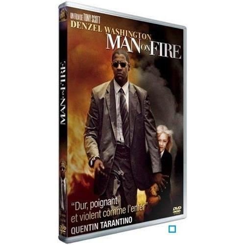 Cover for Man On Fire (DVD) (2022)