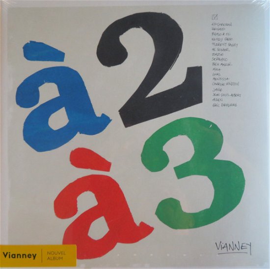 Cover for Vianney · A 2 a 3 (LP) (2023)