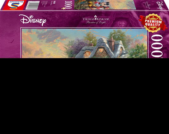 Cover for Coiled Springs · Schmidt - Thomas Kinkade: Disney Mickey &amp; Minnie Sweetheart Cove (Jigsaw Puzzle) (2020)