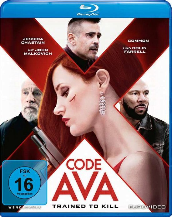 Chastain - Malkowich - Farrell · Code Ava Trained to Kill (Blu-ray) (2024)
