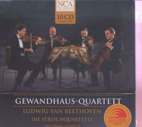 Beethoven : the String Quartets (10 CD Box Set) - Gewandhaus-Quartett - Musiikki - DCN - 4019272601392 - maanantai 4. helmikuuta 2013