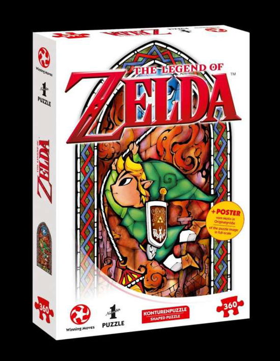 Cover for Winning Moves · Puzzle Zelda Link-adventurer, 360 Pc (Toys) (2018)