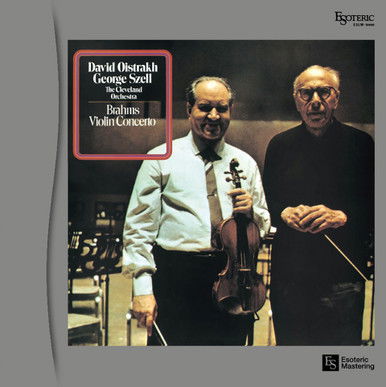 Cover for David Oistrakh / George Szell &amp; The Cleveland Orchestra · Brahms: Violin Concerto (VINYL) [Audiophile edition]