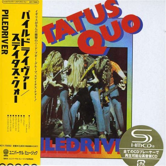 Cover for Status Quo · Piledriver (CD) [Bonus Tracks edition] (2013)