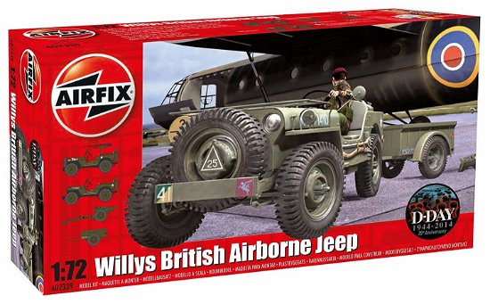 Willys MB Jeep - Willys MB Jeep - Merchandise - Airfix - 5014429023392 - 