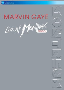 Cover for Marvin Gaye  Live in Montreux 1980 (DVD) (2016)