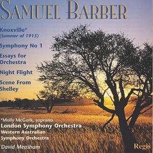 Cover for S. Barber · Symphony 1 (CD) (2004)