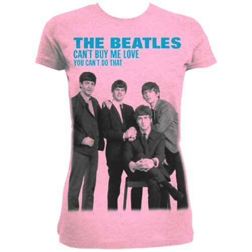 Cover for The Beatles · The Beatles Ladies T-Shirt: You can't buy me love (T-shirt) [size L] [Pink - Ladies edition]
