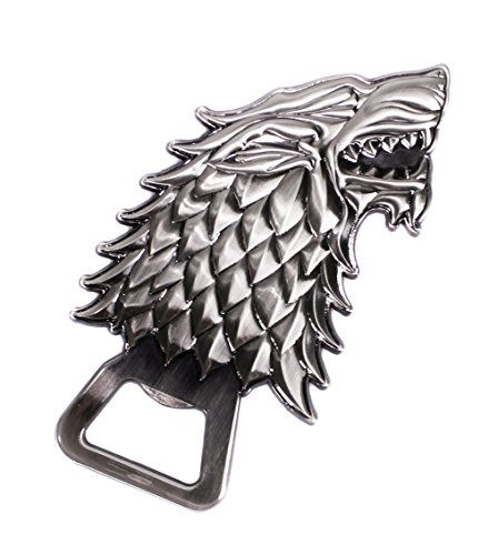 Sculpted Bottle Opener - Stark - Half Moon Bay - Produtos - GAME OF THRONES - 5055453461392 - 12 de outubro de 2018