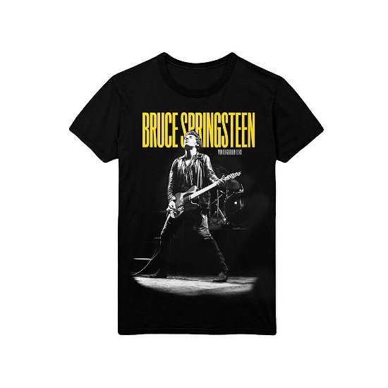 Bruce Springsteen · Bruce Springsteen Unisex T-Shirt: Winterland Ballroom Guitar (T-shirt) [size S] [Black - Unisex edition]