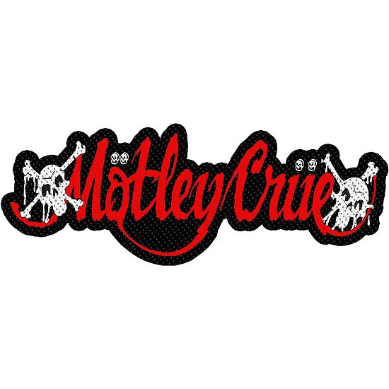 Motley Crue Standard Woven Patch: Dr Feelgood Logo Cut Out - Mötley Crüe - Merchandise -  - 5056365727392 - 