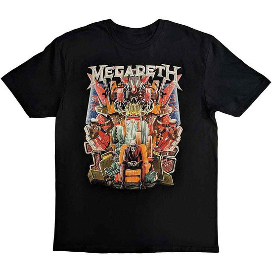 Megadeth Unisex T-Shirt: Budokan - Megadeth - Merchandise -  - 5056561086392 - May 15, 2023