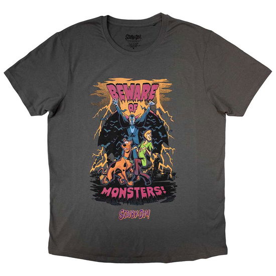 Cover for Scooby Doo · Scooby Doo Unisex T-Shirt: Beware Of Monsters (T-shirt) [size S]