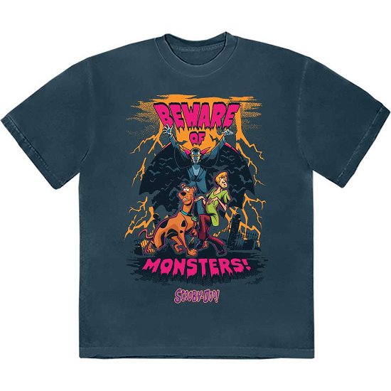 Cover for Scooby Doo · Scooby Doo Unisex T-Shirt: Beware Of Monsters (T-shirt) [size S]