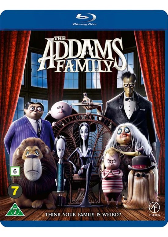 Cover for The Addams Family (Blu-ray) (2020)