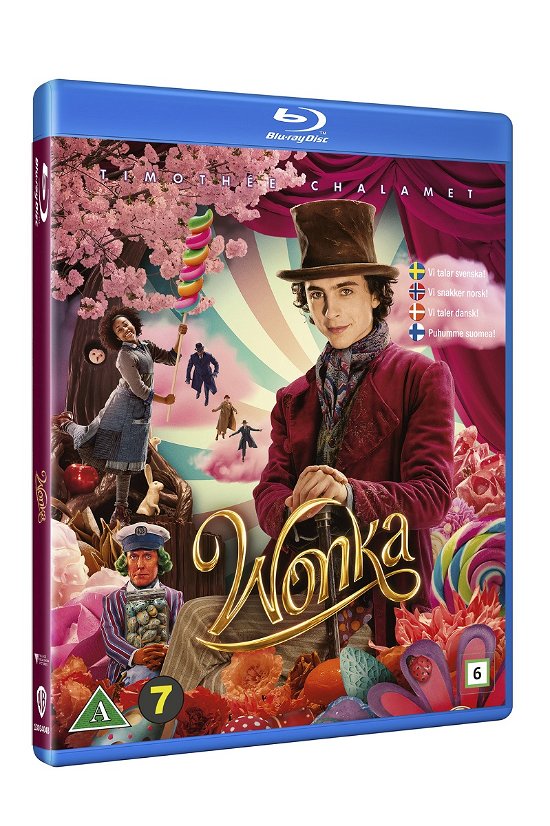 Cover for Wonka (Blu-Ray) (2024)