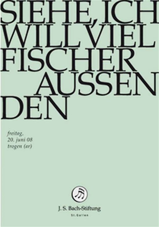 Cover for J.S. Bach-Stiftung / Lutz,Rudolf · Siehe, Ich Will Viel Fischer (DVD) (2014)