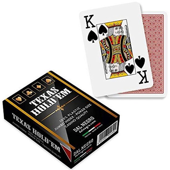 Dal Negro: Texas Hold'Em Rosso Casino Quality - Dal Negro - Merchandise -  - 8001097241392 - 