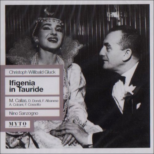 Cover for Gluck / Callas / Martelli / Piva / Malagu · Iphigenia in Tauride (CD) (2008)