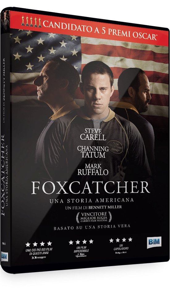 Cover for Steve Carell,sienna Miller,vanessa Redgrave,mark Ruffalo,channing Tatum · Foxcatcher - Una Storia Americana (DVD) (2015)