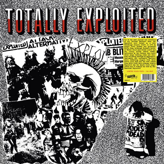 Cover for Exploited · Totally Exploited (Red Vinyl) (LP) (2025)