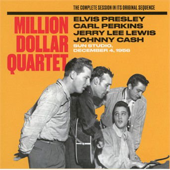 Cover for Elvis Presley / Carl Perkins / Jerry Lee Lewis / Johnny Cash · The Million Dollar Quartet - The Complete Session In Its Original Sequence (CD) [Limited edition] (2018)