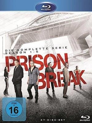 Prison Break - Staffel 1-5 Inkl. Film BD (Komplett - Prison Break - Film -  - 8717418611392 - 24. november 2022