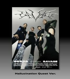 Cover for Aespa · Savage (Photobook Ver.) (Płyta CD/Gadżety) [Hallucination Quest edition] (2021)