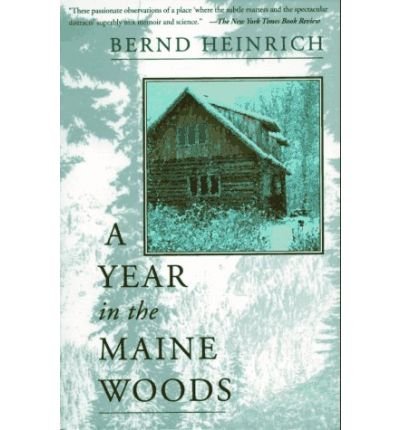 Cover for Bernd Heinrich · A Year in the Maine Woods (Paperback Bog) (1995)