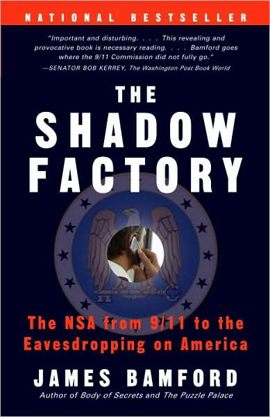 Cover for James Bamford · The Shadow Factory: The NSA from 9/11 to the Eavesdropping on America (Pocketbok) (2009)