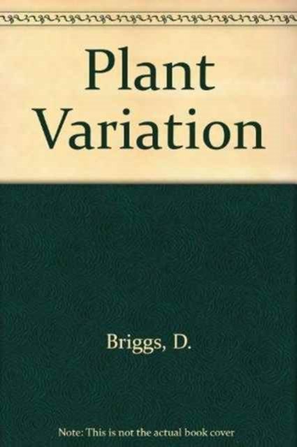 Cover for D. Briggs · Plant Variation (Paperback Bog) (1976)