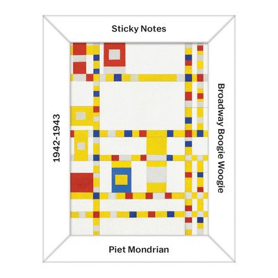 Cover for Sarah McMenemy · MoMA Mondrian Sticky Notes Box (Flashcards) (2018)