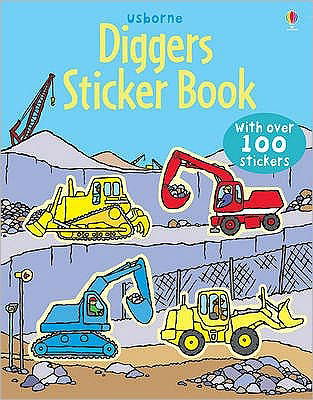 Cover for Sam Taplin · First Sticker Book Diggers - First Sticker Books (Paperback Book) (2008)