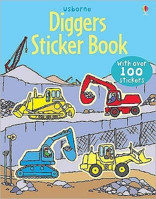 Cover for Sam Taplin · First Sticker Book Diggers - First Sticker Books (Pocketbok) (2008)
