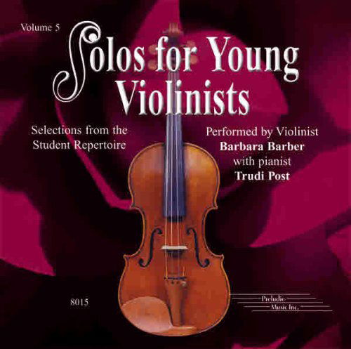 Cover for Trudi · Solos for Young Violinists, Vol. 5 (Audiobook (płyta CD)) (1995)