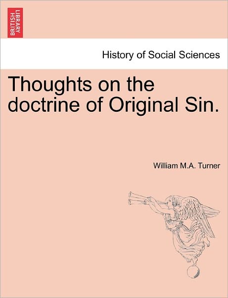 Cover for William M a Turner · Thoughts on the Doctrine of Original Sin. (Paperback Book) (2011)